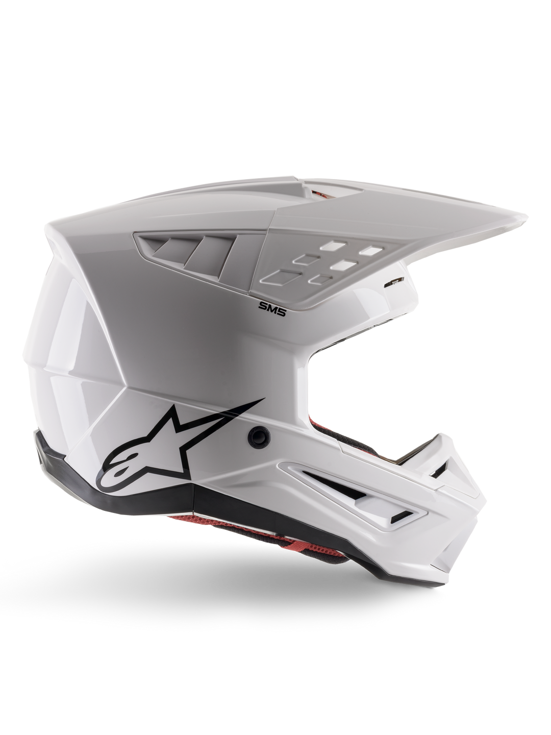 SM5 Solid - White MX Helmet | Alpinestars®