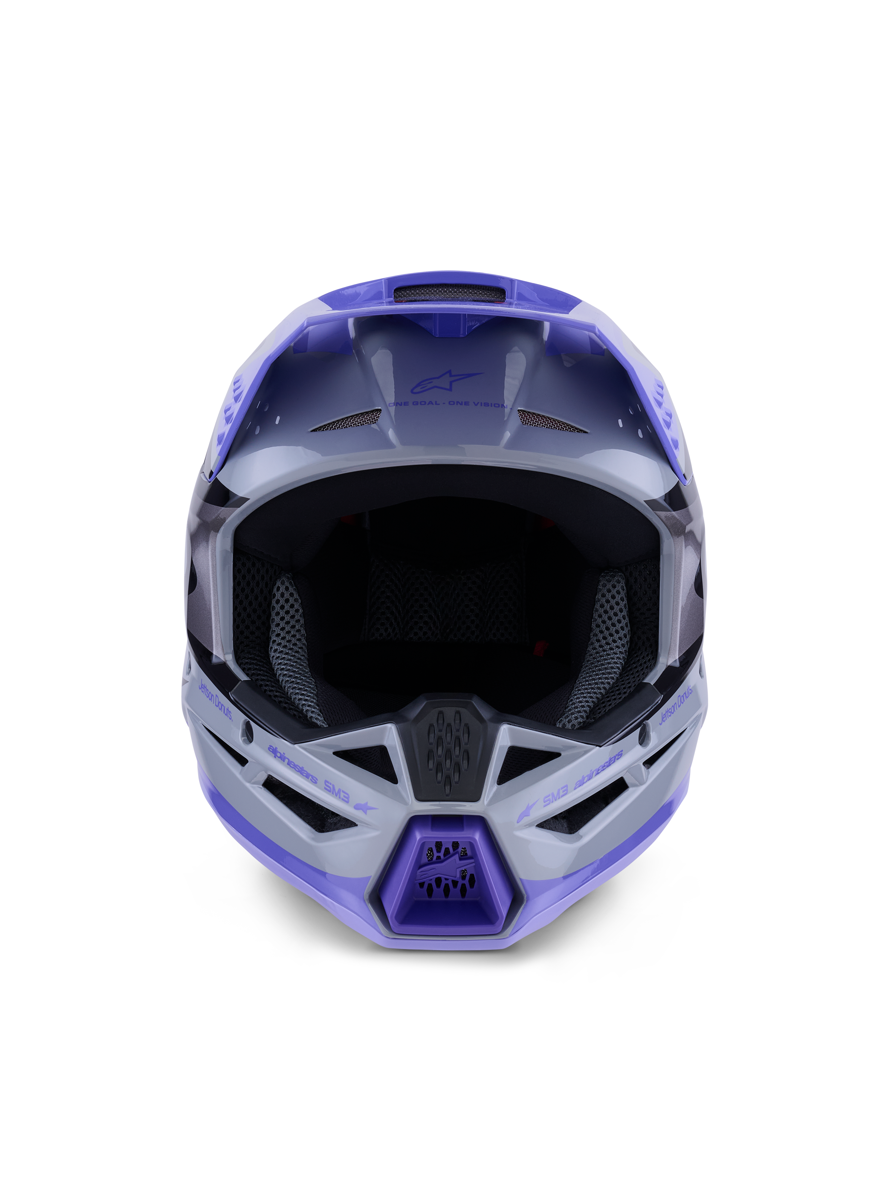 SM3 Jettson - Gray MX Helmet
