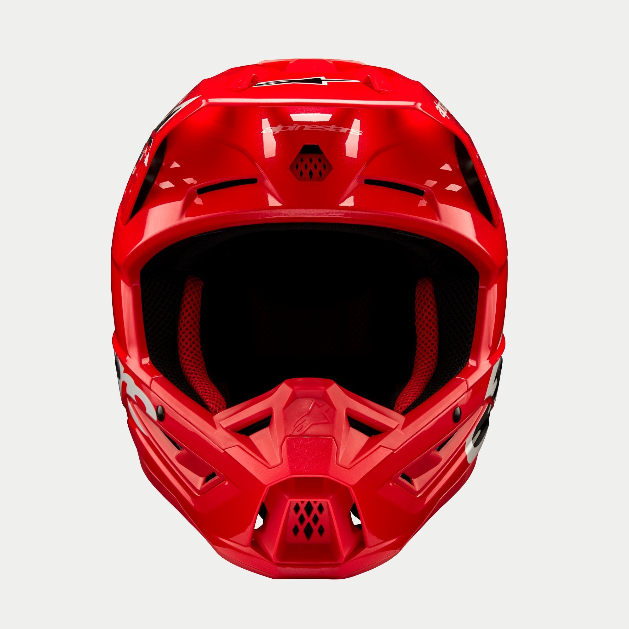 SM5 Corp - Red MX Helmet | Alpinestars®