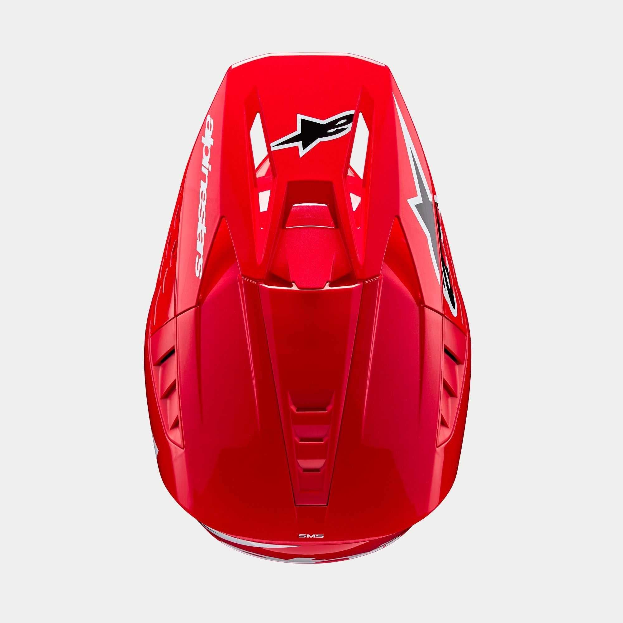 SM5 Corp - Red MX Helmet | Alpinestars®
