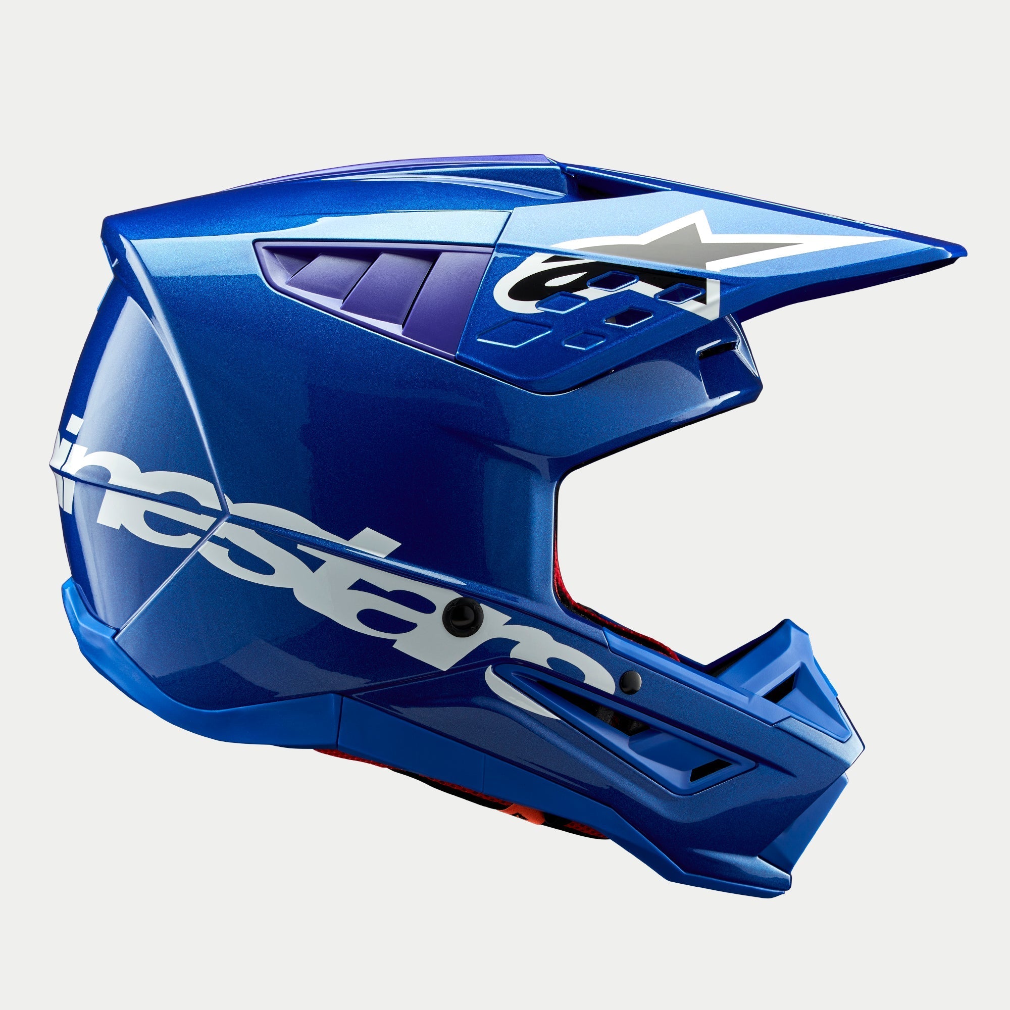 SM5 Corp - Blue MX Helmet | Alpinestars®