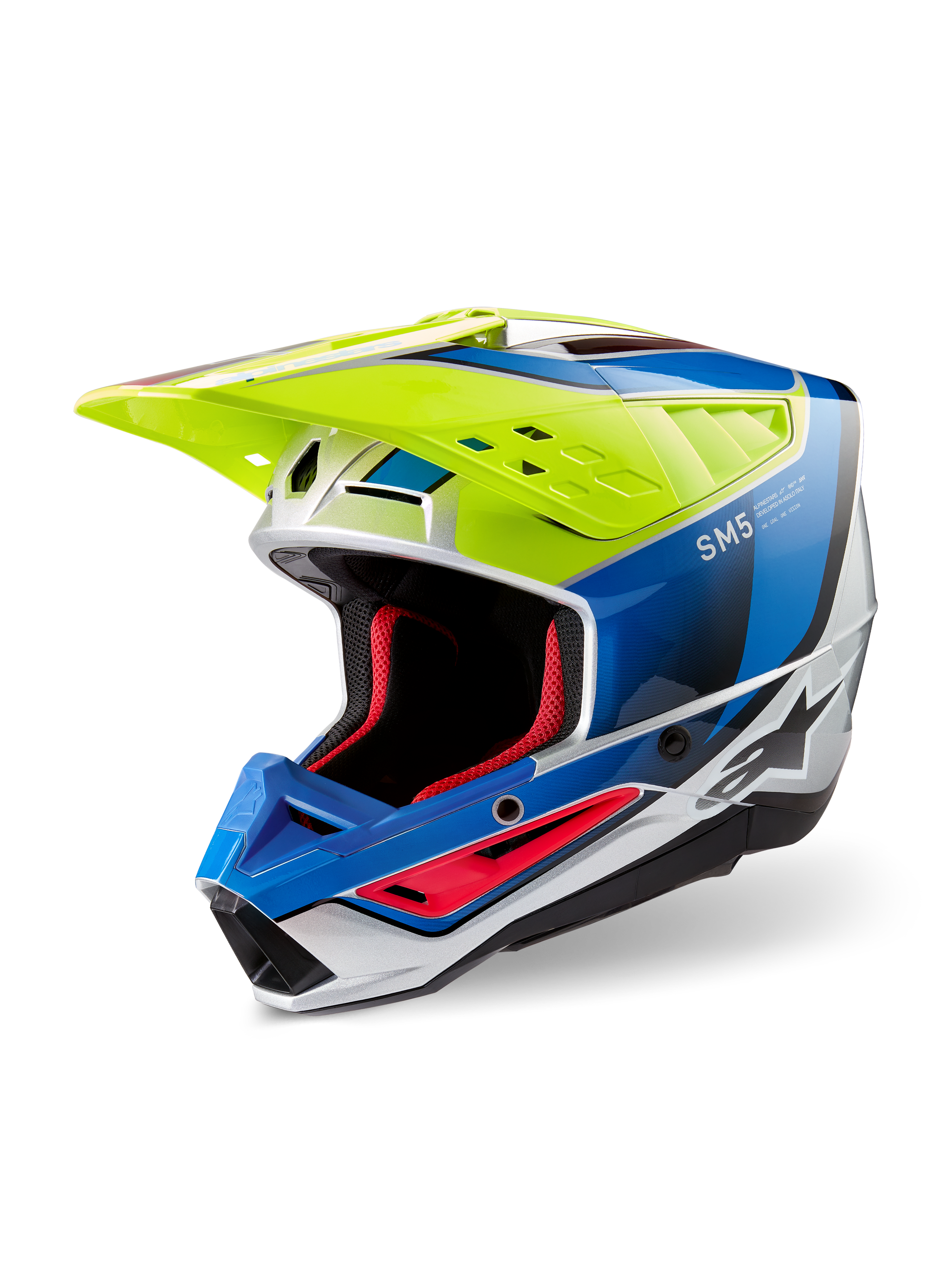 SM5 Sail - Blue MX Helmet