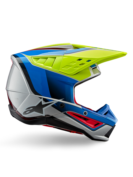 SM5 Sail - Blue MX Helmet | Alpinestars®