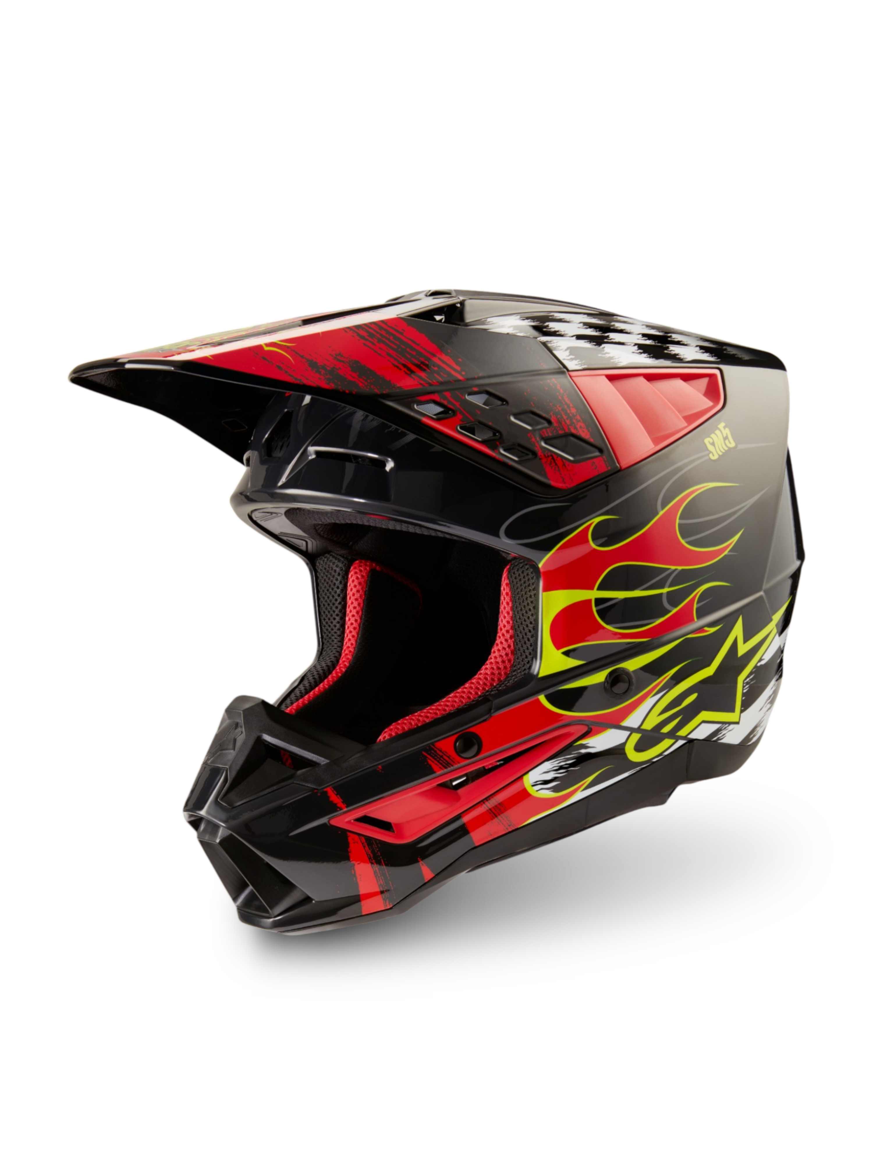 SM5 Rash - Gray MX Helmet