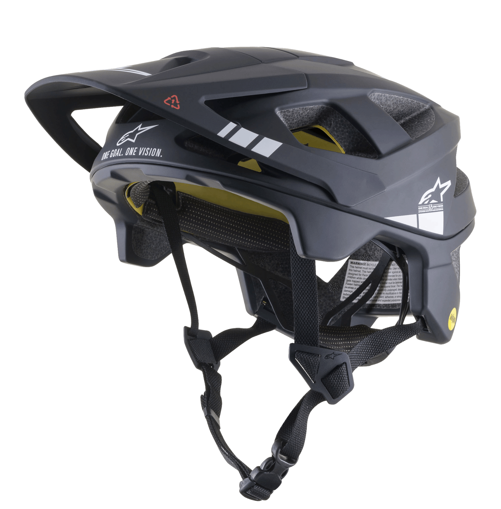 bike helmet strong L / Black Light Gray Matt
