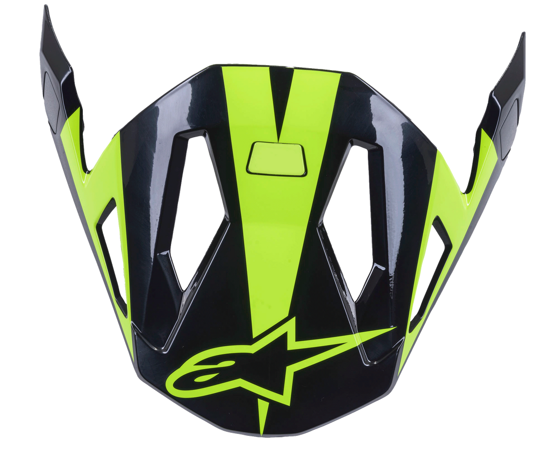 Visor Vector Tech A2 - GRAY MTB Helmet Accessories | Alpinestars