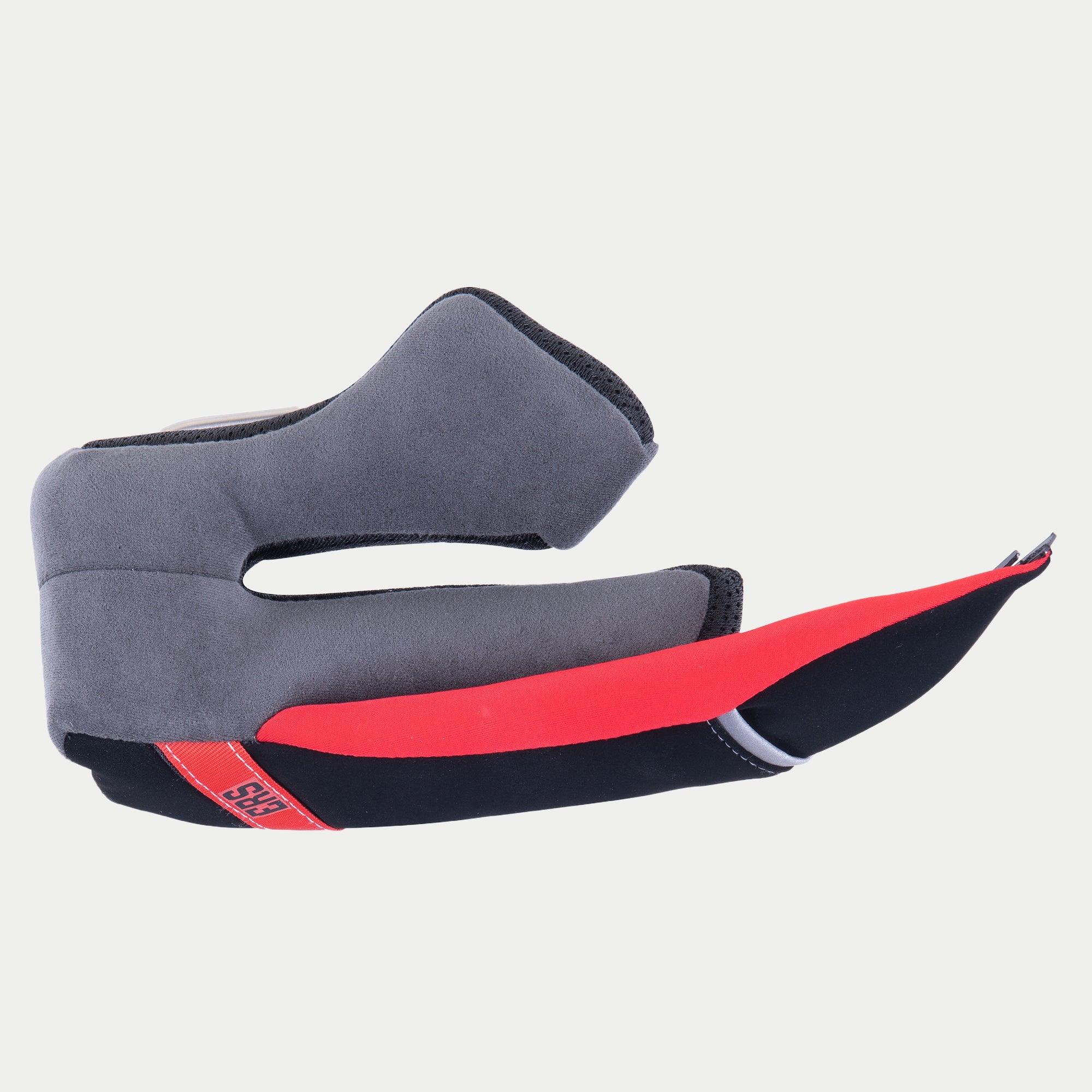 Supertech R10 Regular Cheek Pad - Gray Motorcycle Helmet Accessory