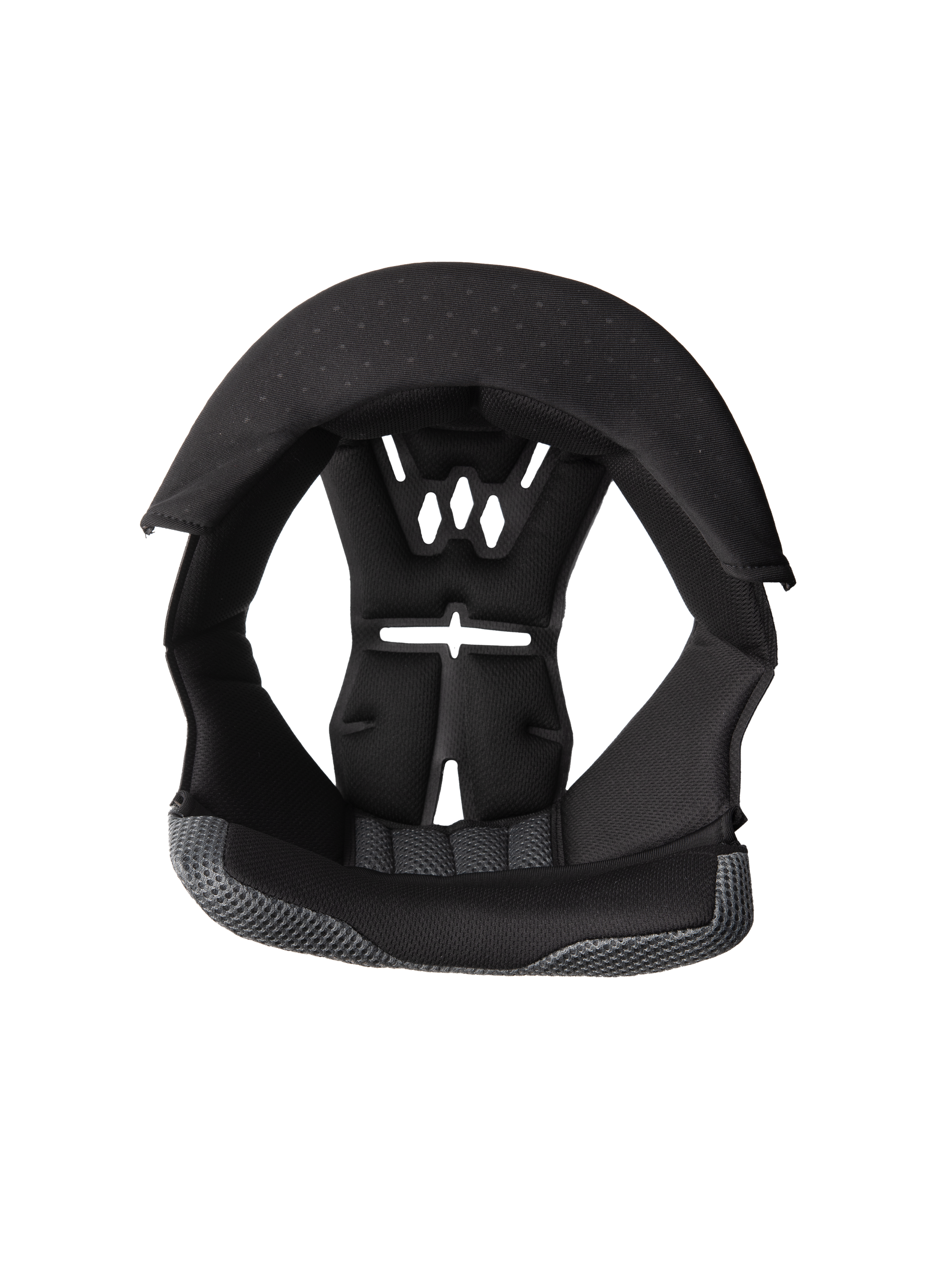 ls2 crown motorbike helmet SM3 Crown Pad - Gray MX Helmet Accessory