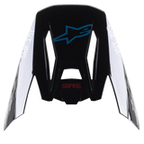 S-M5 Bond Black Cyan Glossy Visor