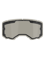Alpinestars Vision 8-5-3 Dual Pane Lens, Goggle Replacement Lens, Smoke Gray Tint, Curved Polycarbonate with Vents and Integrated Tear-Off Posts, Motocross Accessory