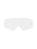 Alpinestars Vision Youth Lens, Clear Replacement Goggle Lens, Transparent Polycarbonate, features integrated tear-off posts and seven keyhole locking notches, anti-fog and dual pane design for youth motocross racing gear