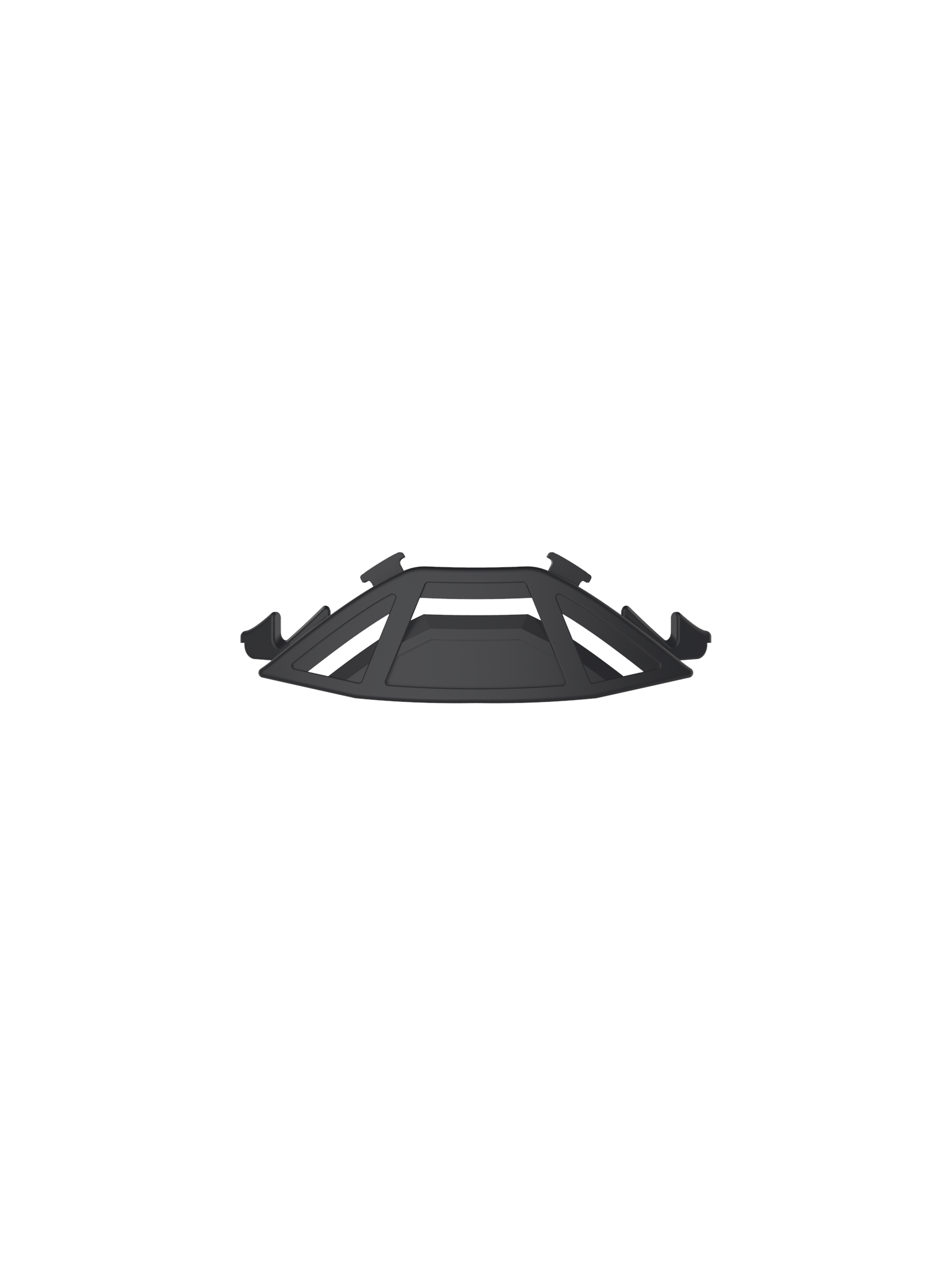 Alpinestars Supertech Nose Guard Replacement, Motocross Goggle Accessory, Black, Durable Plastic Construction