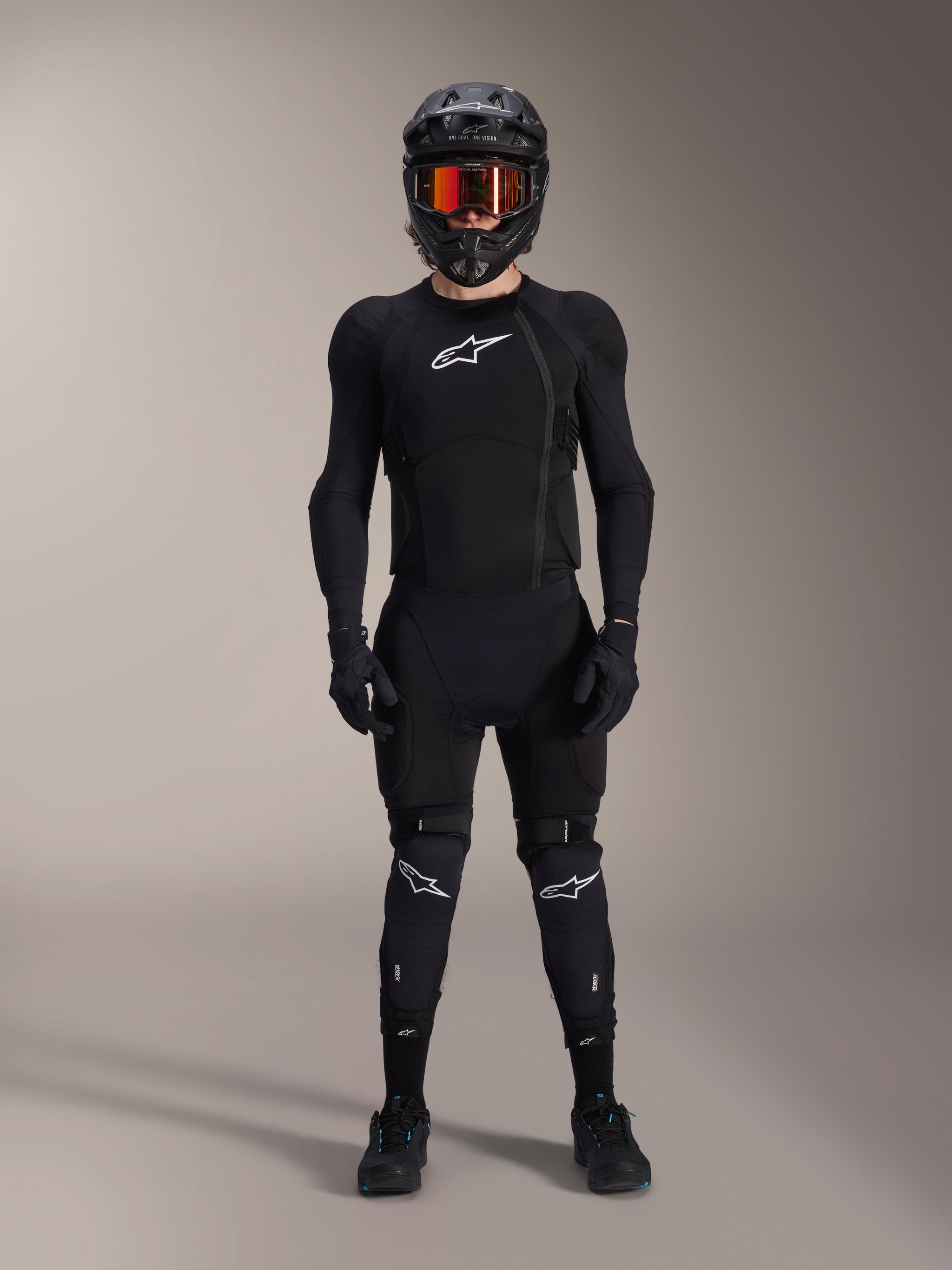 alpina protection gear A-Impact Plasma Protection - Black Cycling Jacket