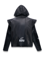 RSRV Axis Leather Hoodie