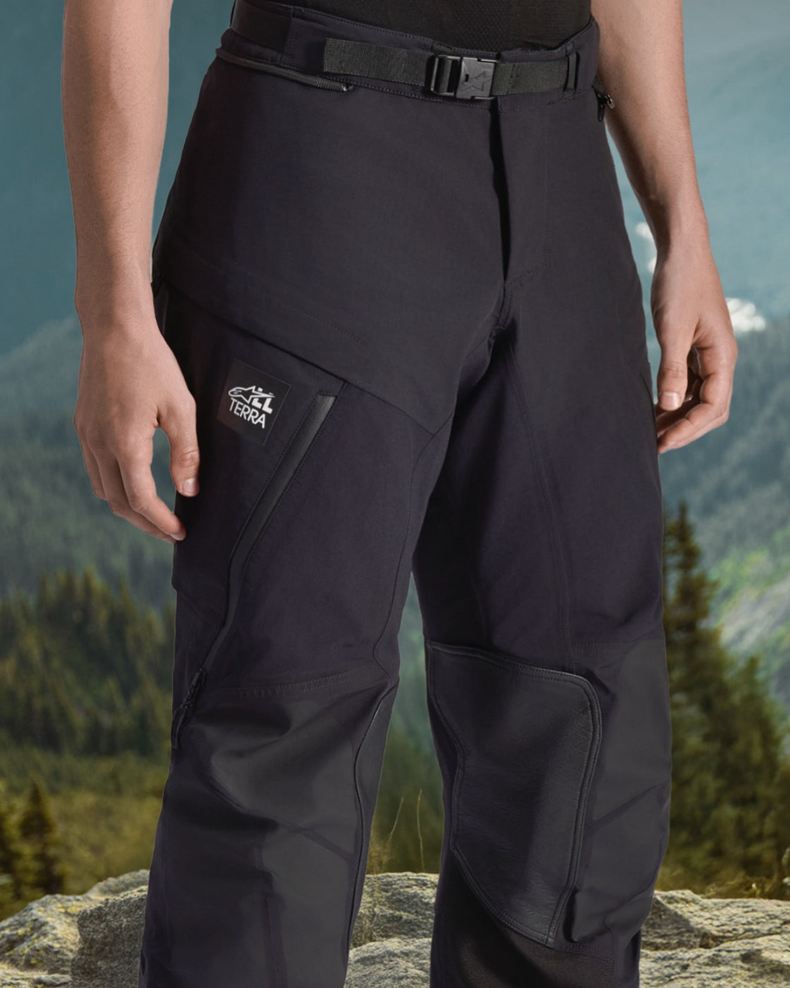Andes Pro Drystar® XF Short - Black Motorcycle Pants | Alpinestars®