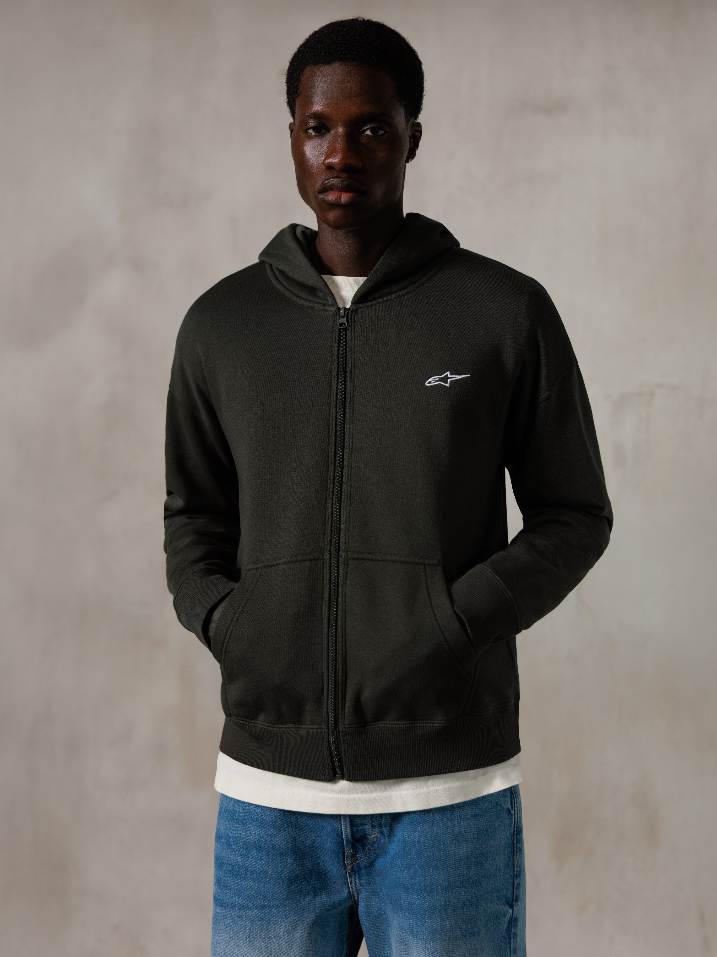 epine é frill zip sweat blouson epine é frill zip sweat blouson ブラック - メルカリ