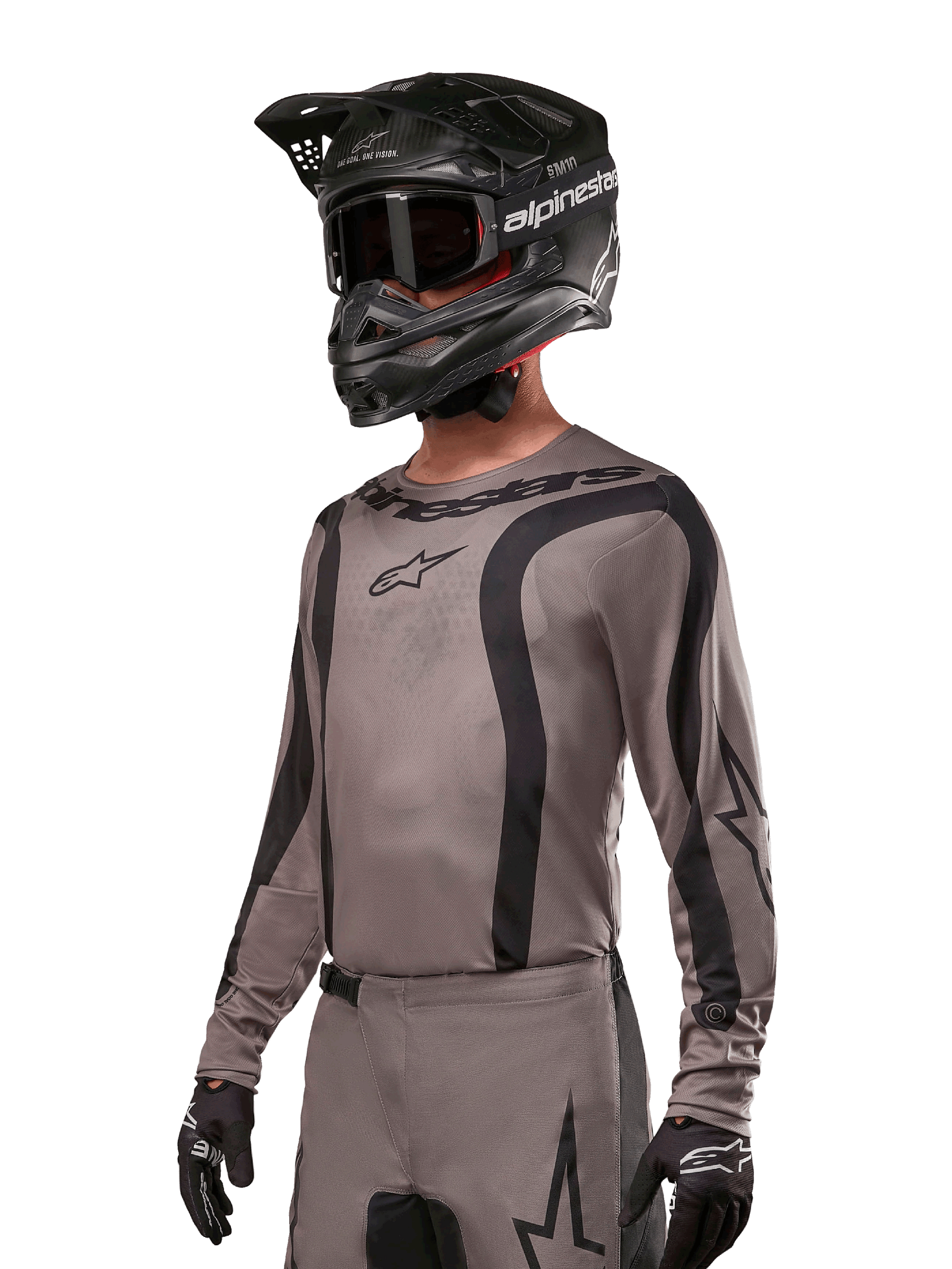 2024 Fluid Lurv - Black MX Jersey | Alpinestars® 2024 Fluid Lurv - Black MX Jersey | Alpinestars®