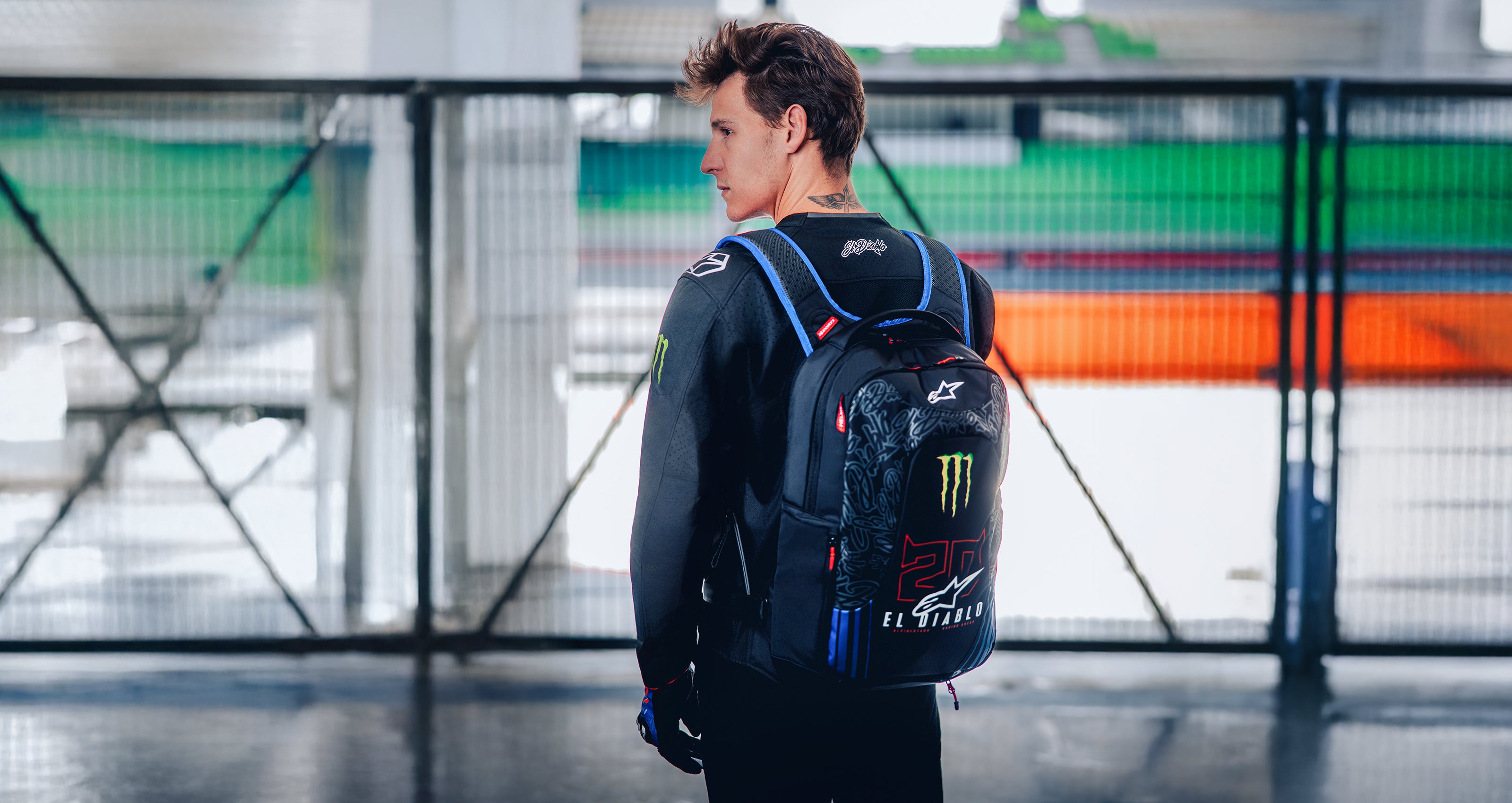 BADBLOODのミスティックナイロンリフレクティブジョガー FQ20 City Hunter V2 Monster Backpack | Alpinestars®