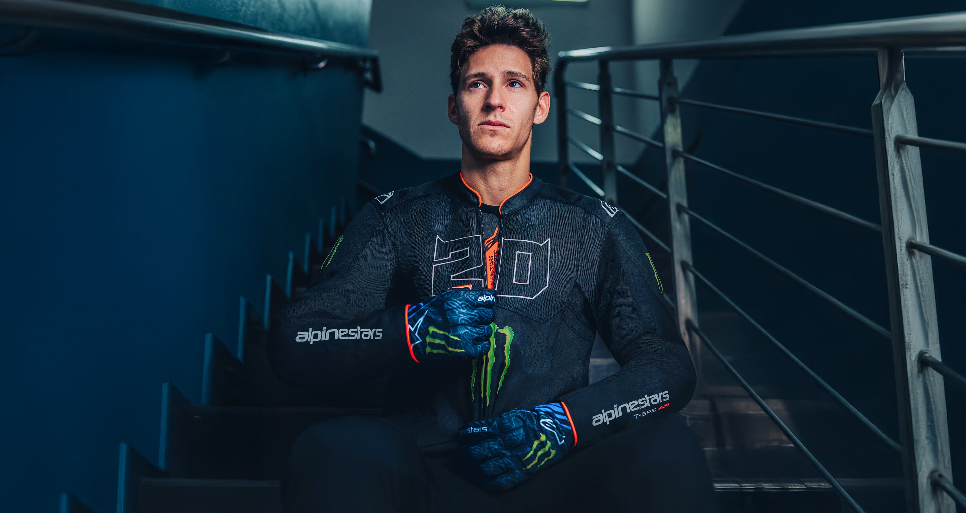 Alpinestars バイク用靴 黒/青/緑 FQ20 Reef V2 Monster Gloves | Alpinestars®