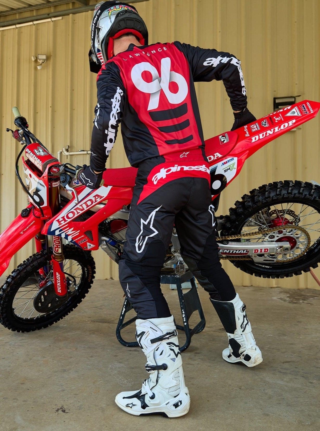 alpinestars dirt bike gear 2025 Fluid Haul - Black MX Gear Set