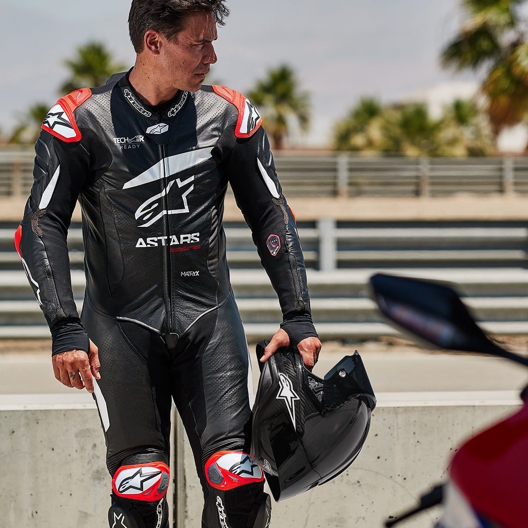 GP Plus V4 Leather Suit - 1PC | Alpinestars® Official Site