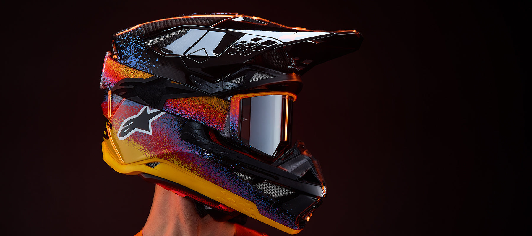 Limited Edition Supertech M10 Black Hole Helmet | Alpinestars