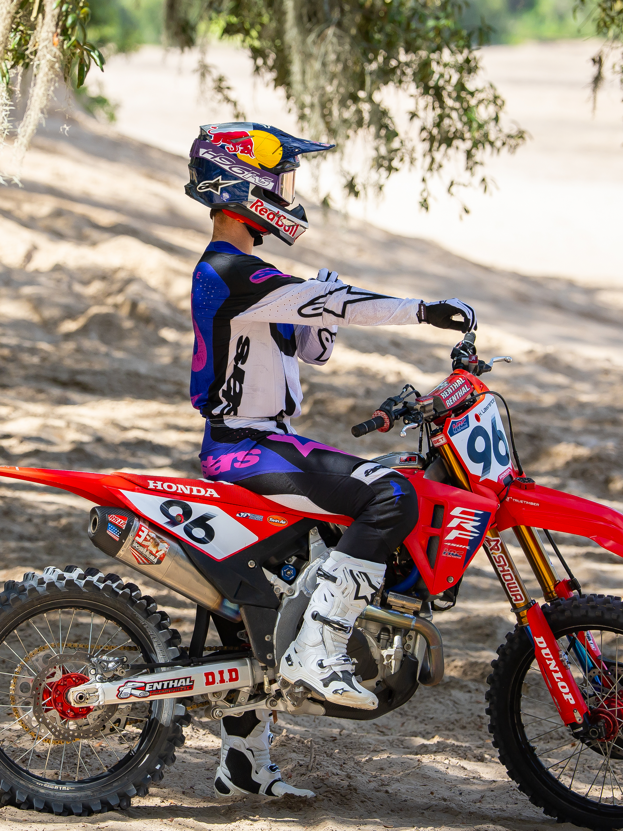 supermoto goggles HUNTA96 XXV Supertech Vision - Purple MX Goggles