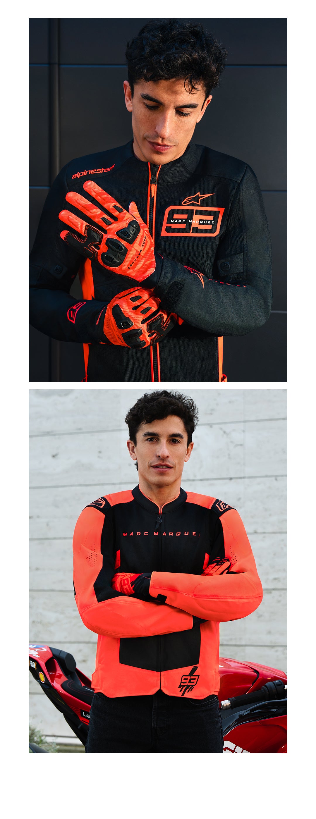 MM 93 - Red Motorcycle Bag | Alpinestars®