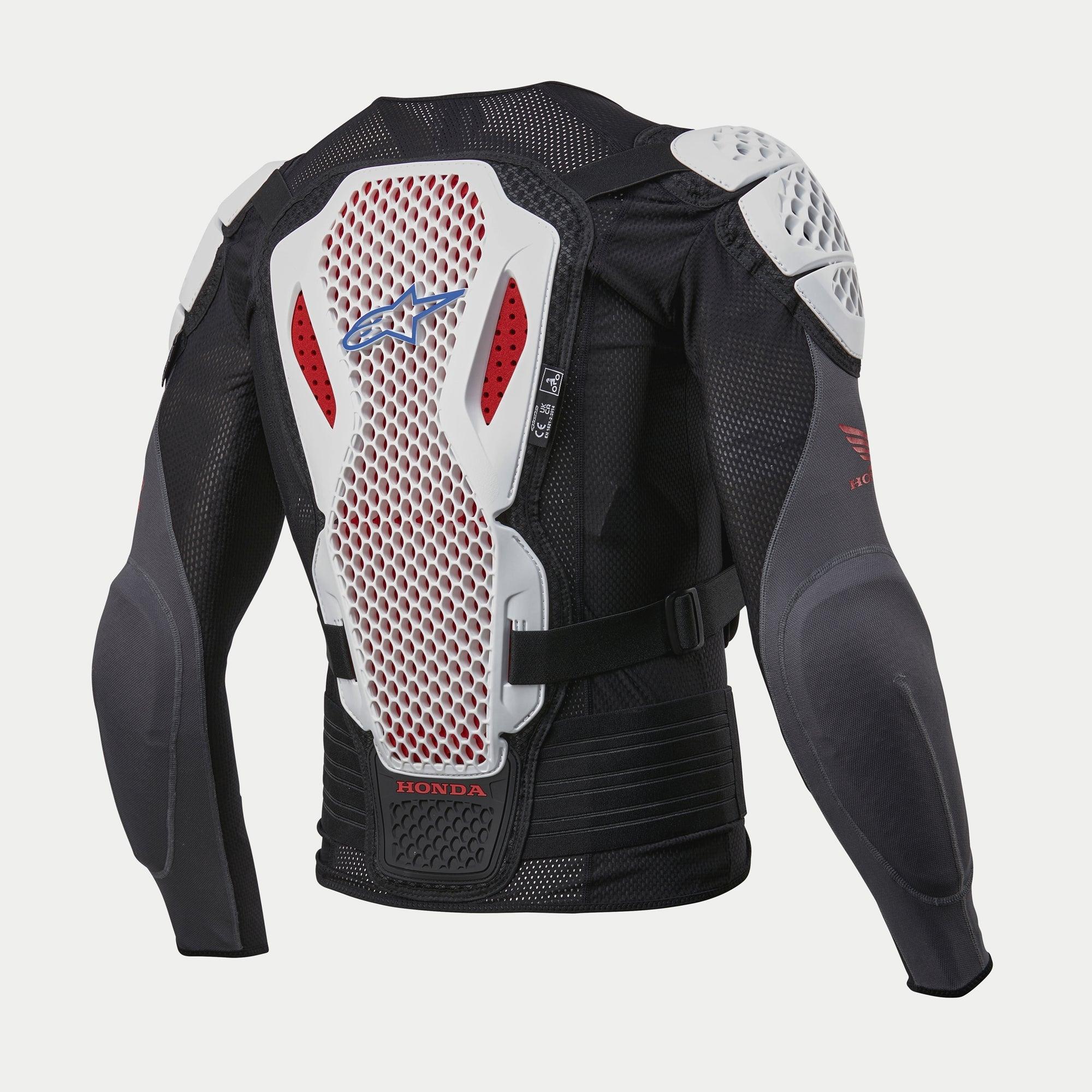 Honda Bionic Plus V2 Protection Jacket - BLACK MOTOCROSS Protection ...