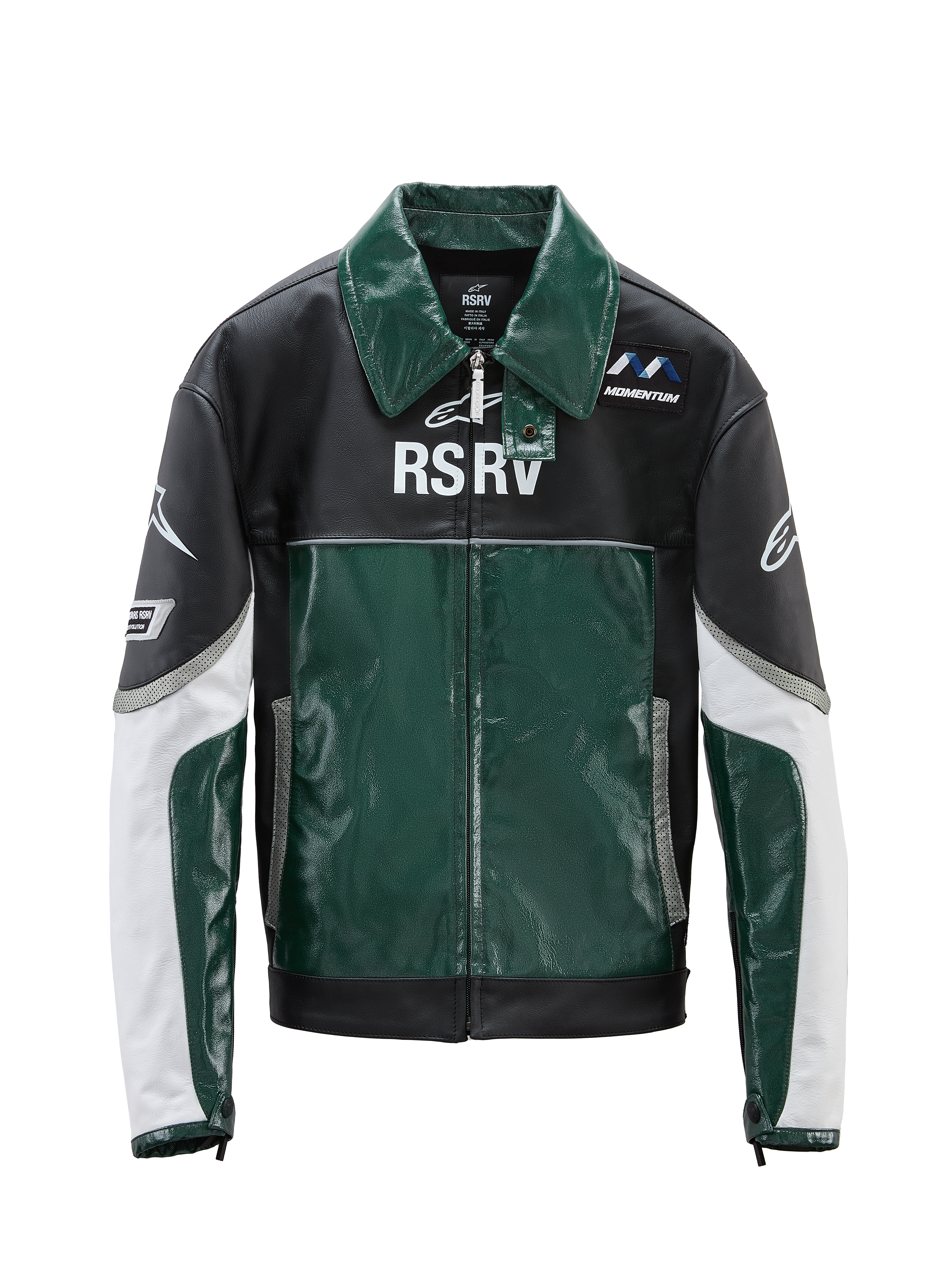 RSRV ALLOY LEATHER JACKET
