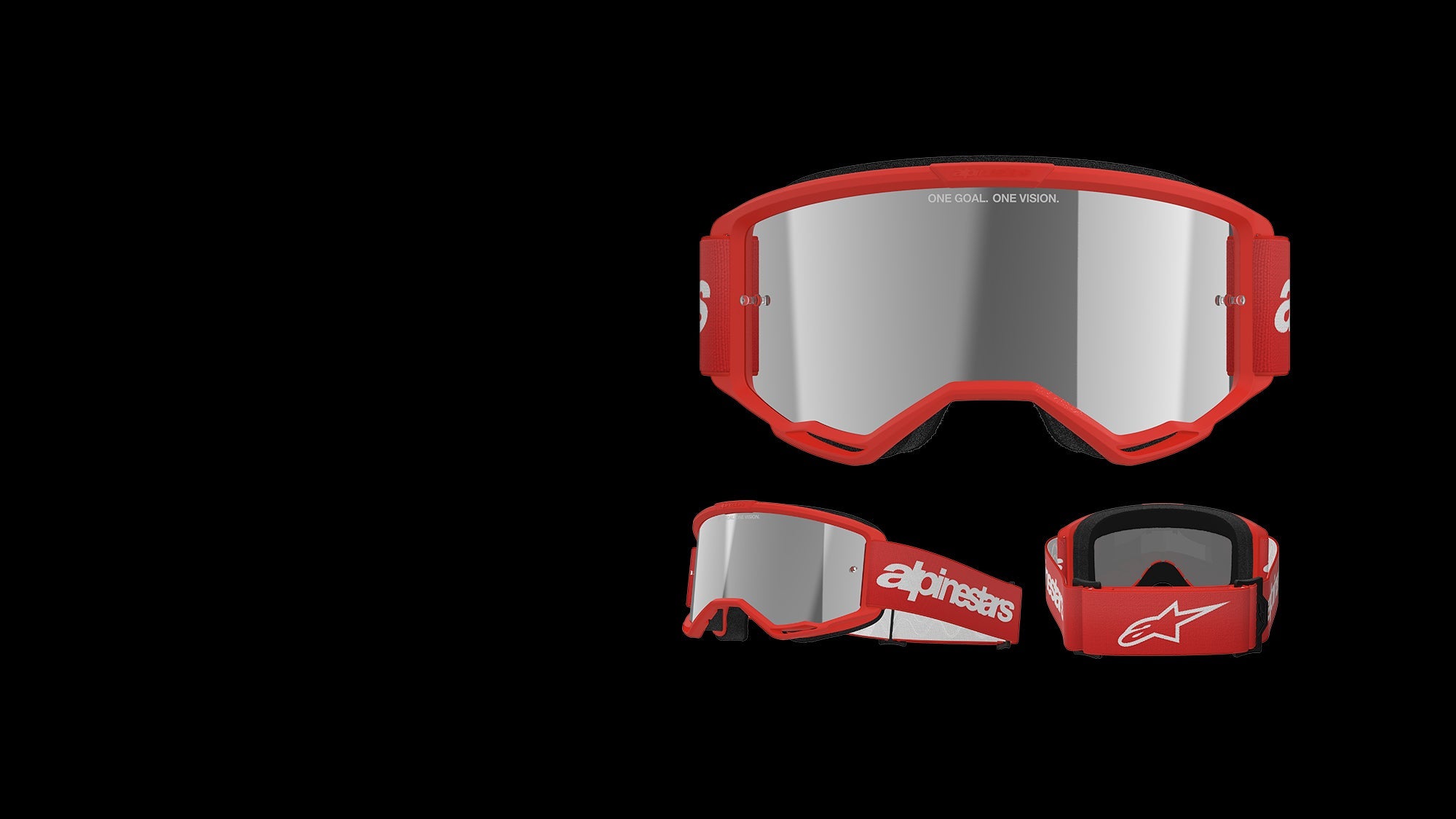 Vision 3 Wordmark - MX Goggles | Alpinestars®