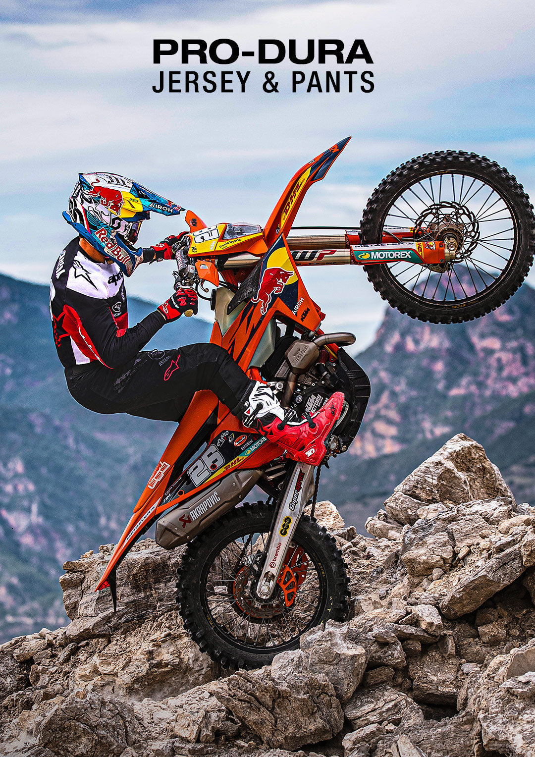 Pro-Dura - Black MX Jersey | Alpinestars®