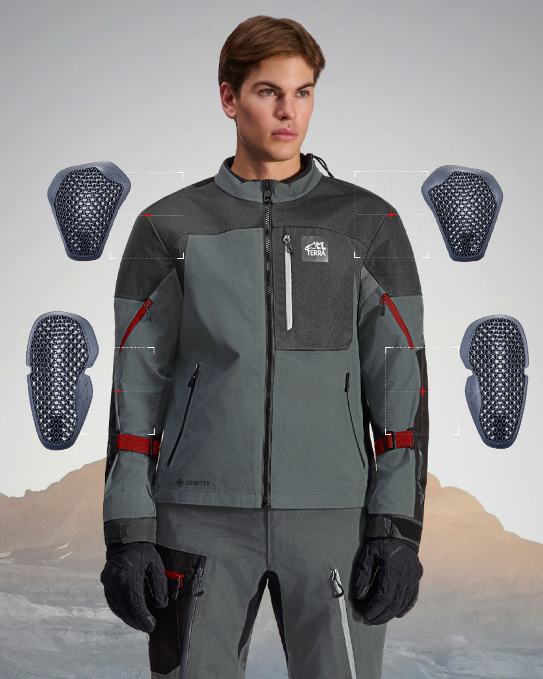 Arenis Gore Tex - Black Jacket | Alpinestars®