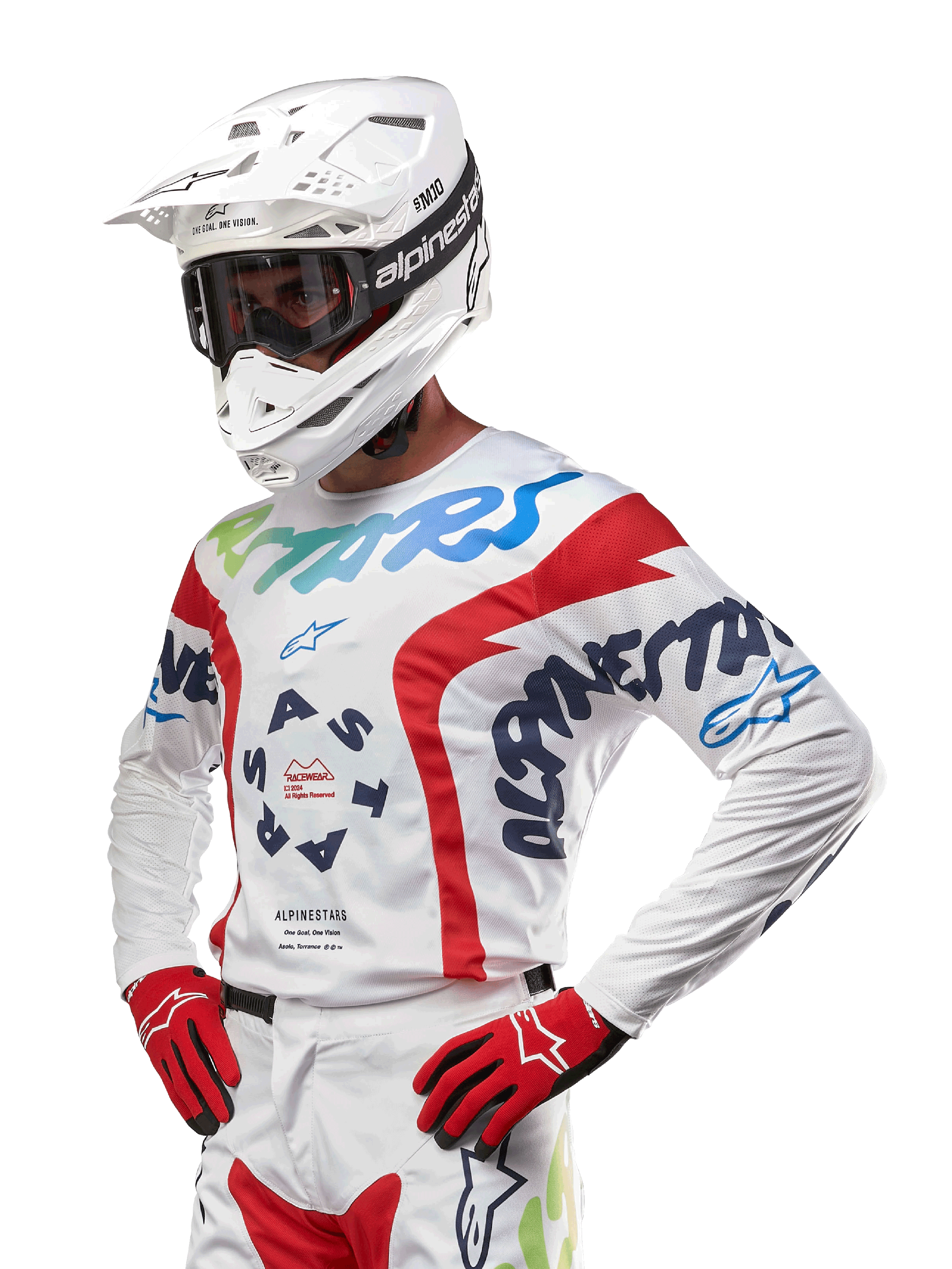 Motocross Kit Alpinestars Gear Combo Youth Motocross Pants And