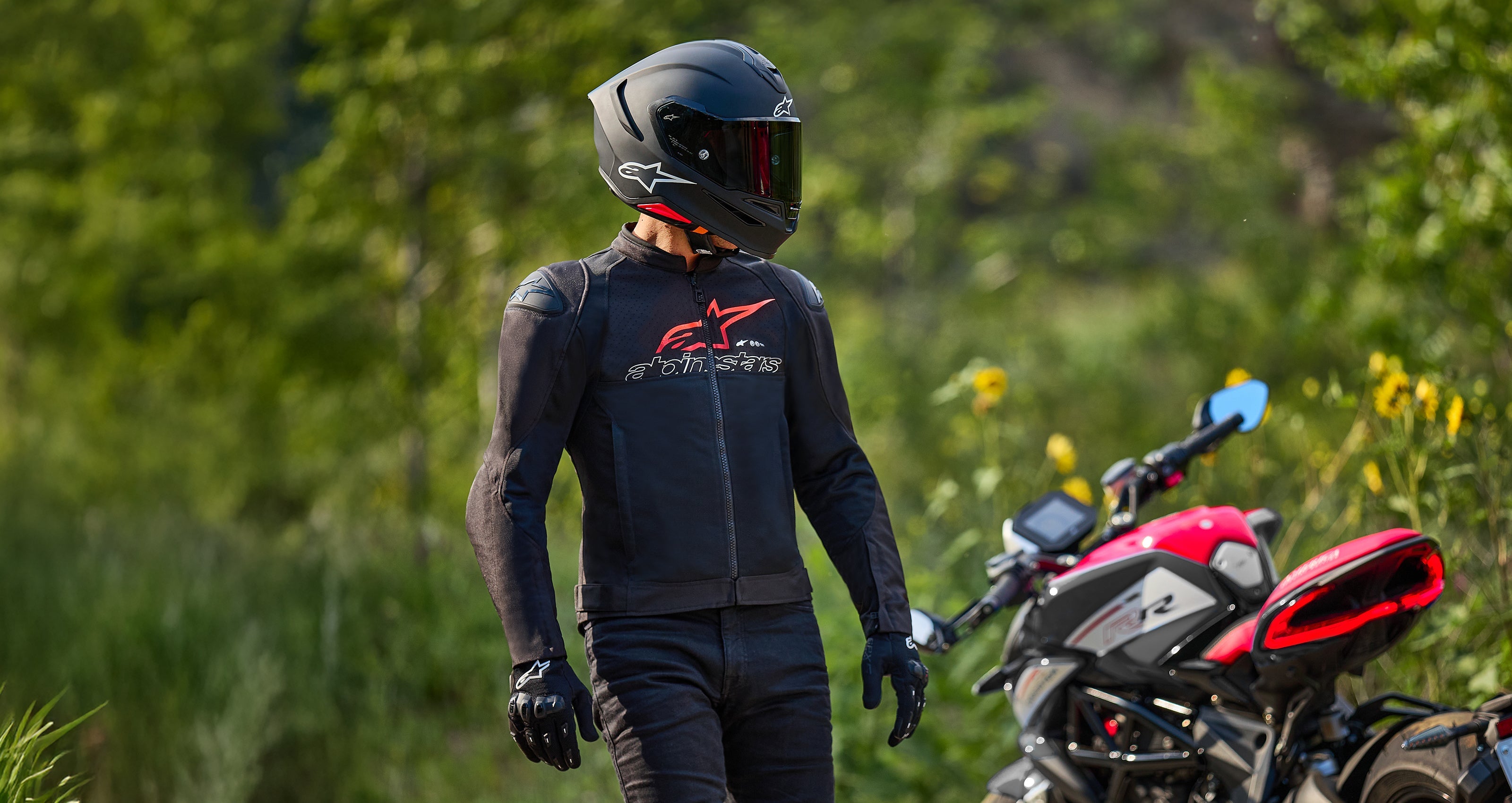 SMX Air - Red Motorcycle Jacket