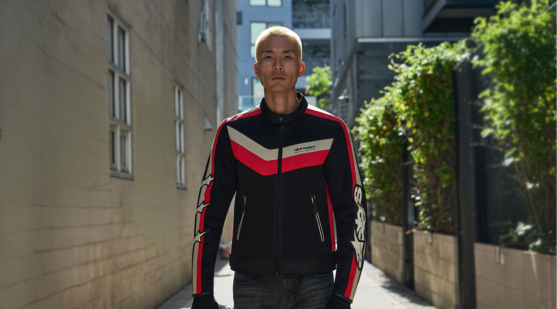 T-Dyno Water Resistant - Black Motorcycle Jacket | Alpinestars®