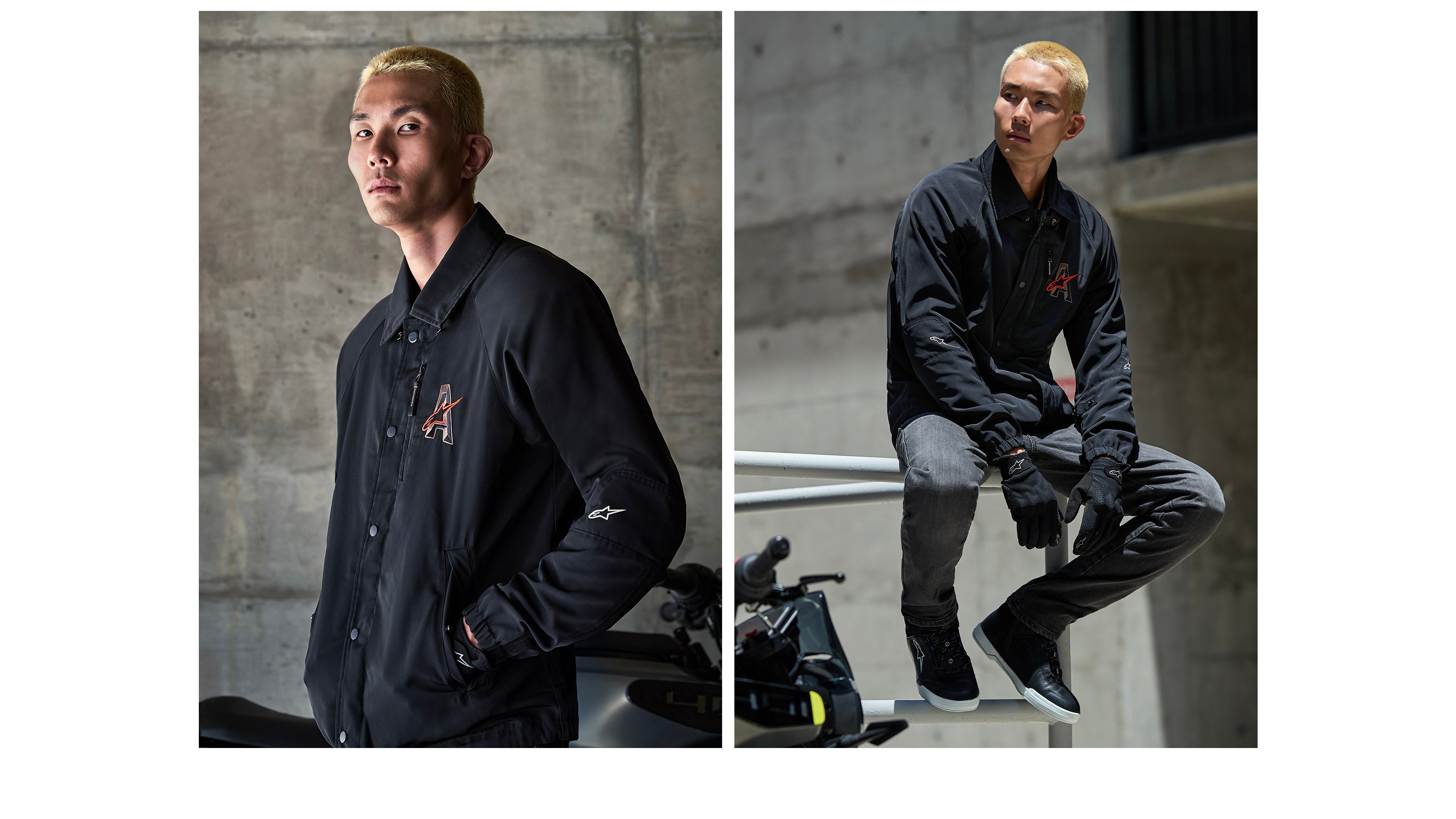 Revved Water Resistant - Black Motorcycle Jacket | Alpinestars®
