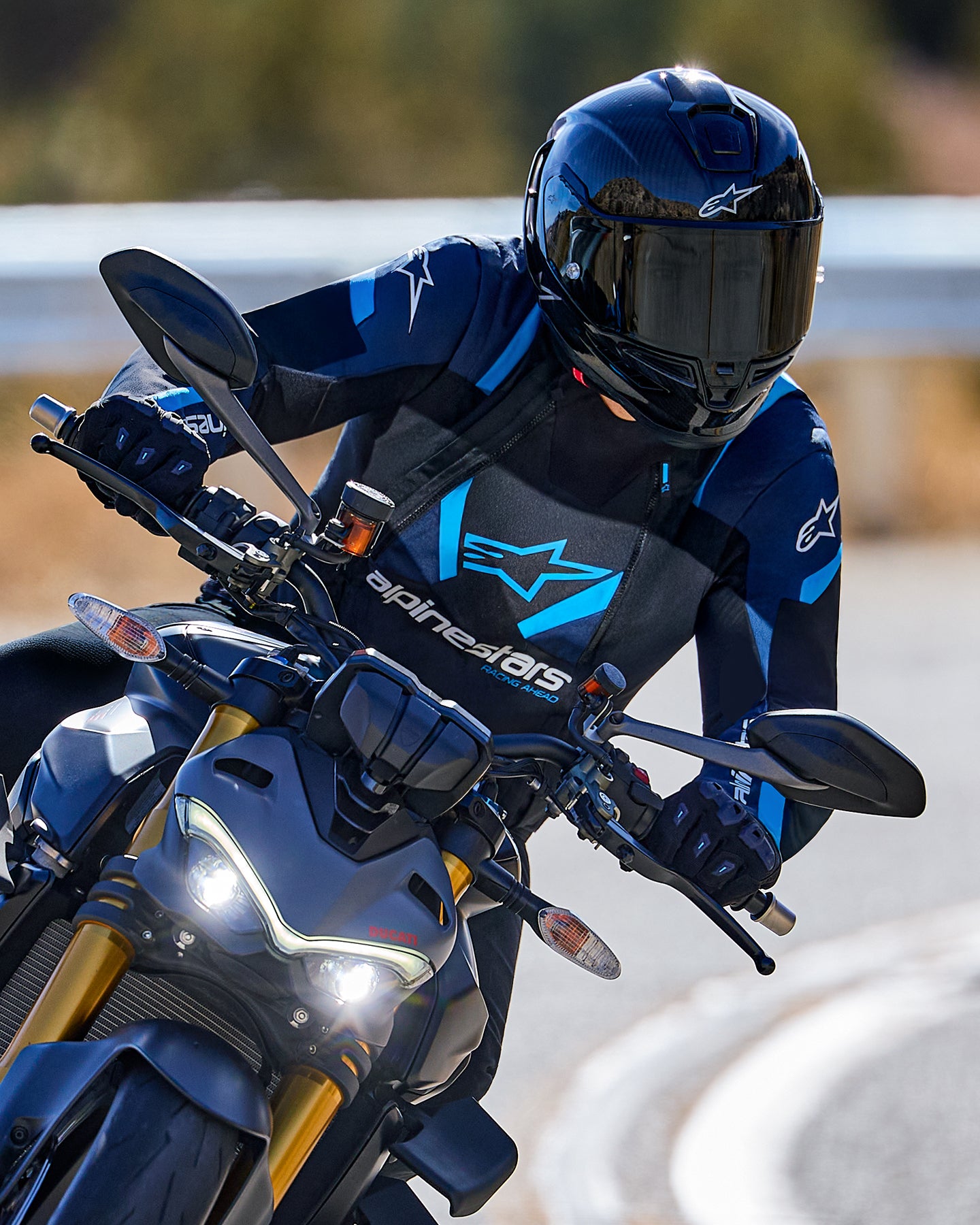 T-Stunt Air - Black Motorcycle Jacket | Alpinestars®