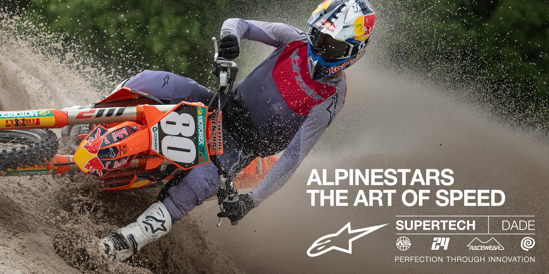 2024 Supertech Dade - Red MX Jersey | Alpinestars®