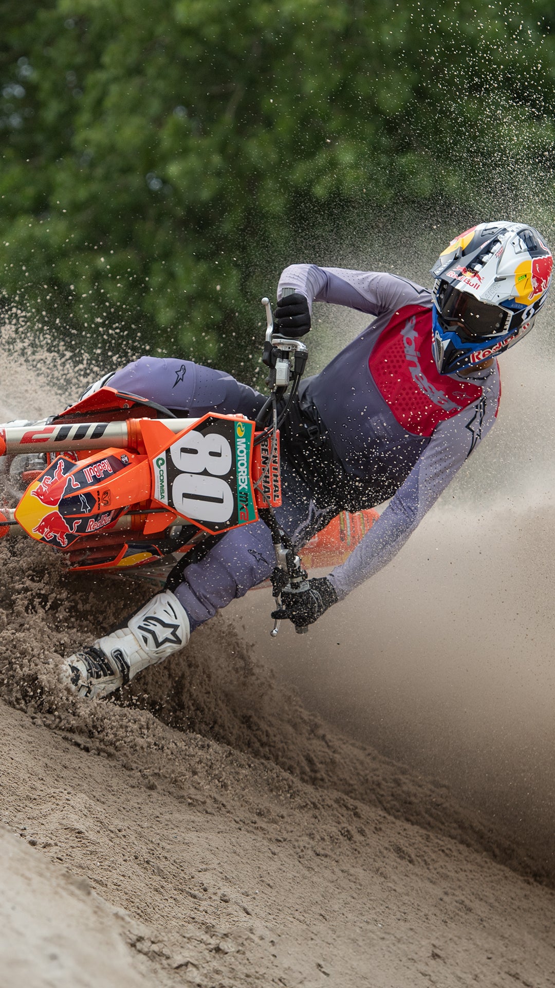 Alpinestars Supertech Dade Light Blue Moto Gear Set - Pant and Jersey Combo : Alpinestars 3723324-79-40: Supertech Dade Pants Light