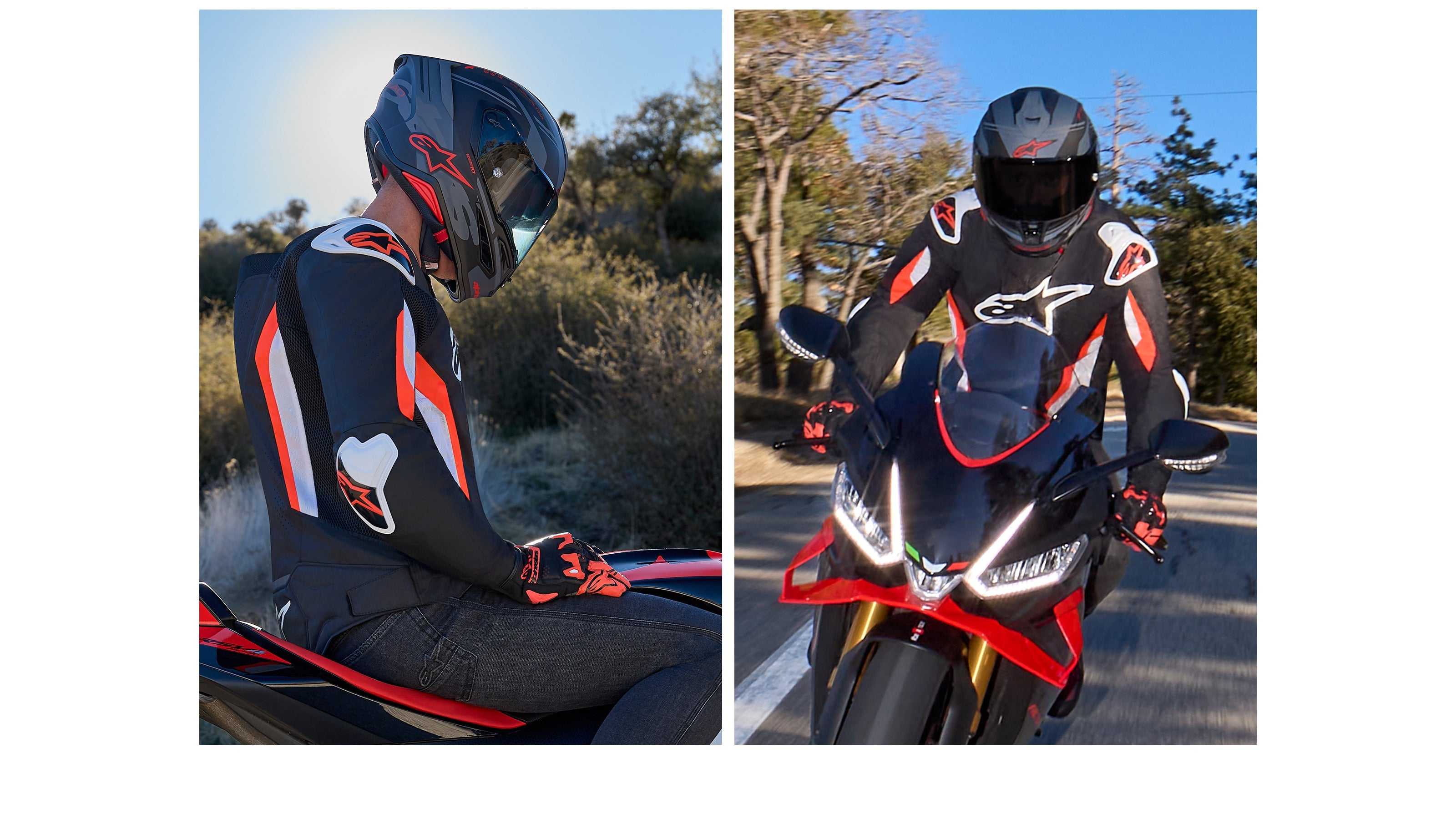 T-GP Air - Black Motorcycle Jacket | Alpinestars®