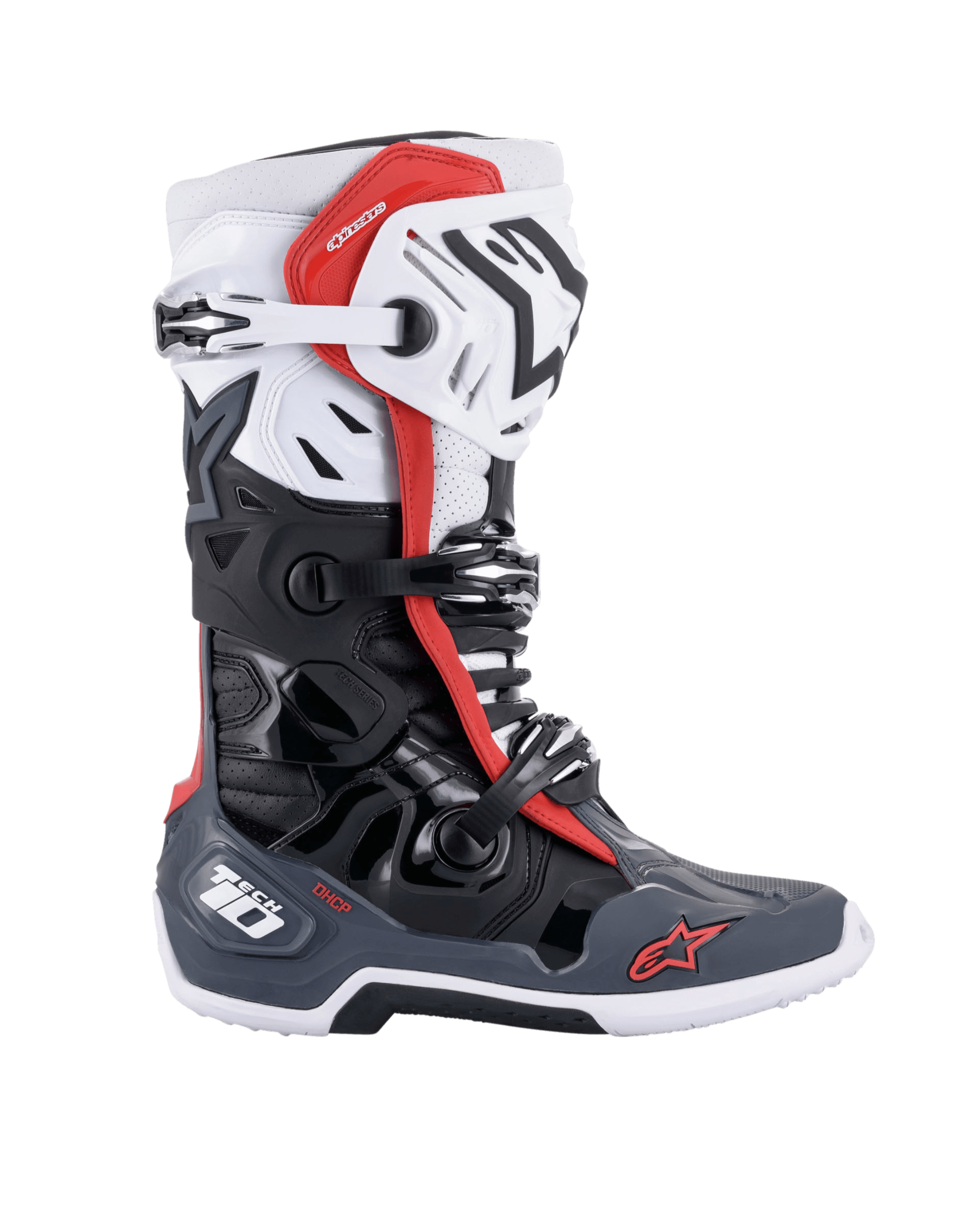 Tech 10 Supervented - Black MX Boots | Alpinestars® Tech 10 Supervented - Black MX Boots | Alpinestars®