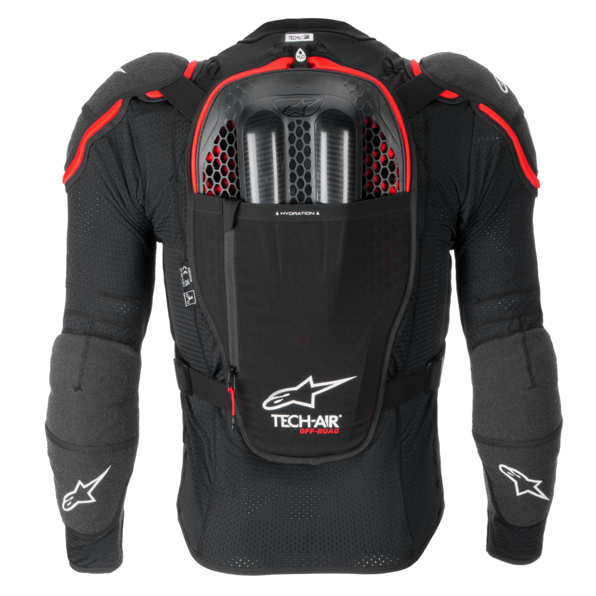 Tech Air Off Road System - Black Motorcycle Protection System