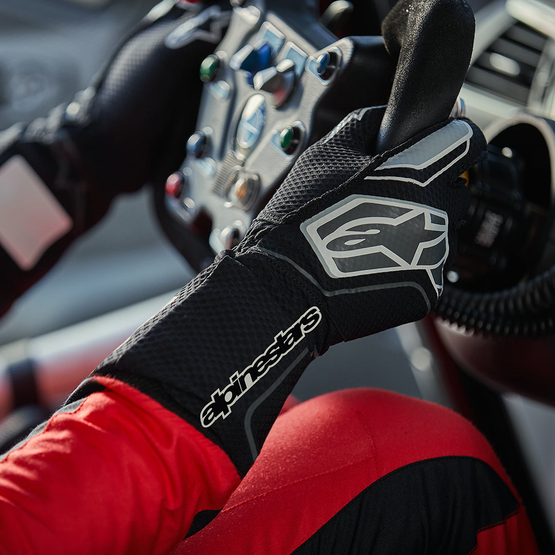 alpinestars handschuhe auto Tech-1 ZX V4 - Gray Auto Gloves
