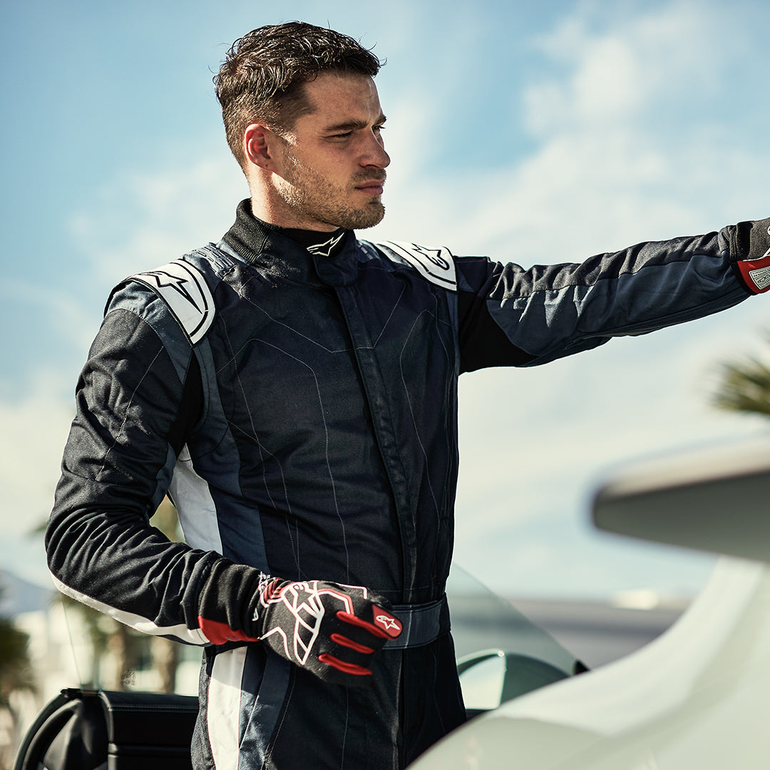 GP Pro Comp V2 FIA Suit BLACK AUTO Suits