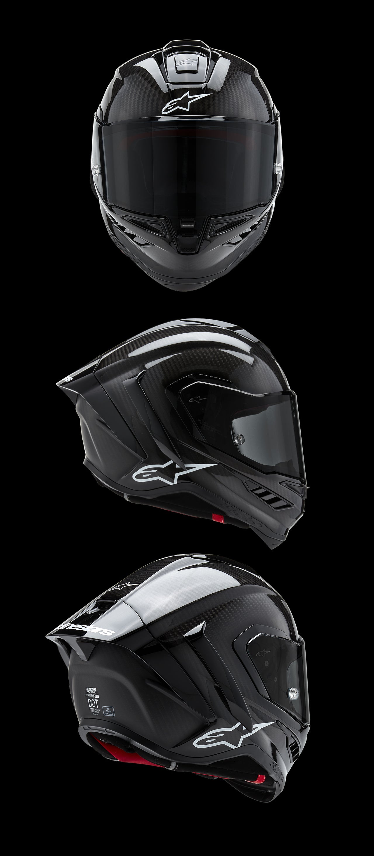 alpinestar bike helmet Supertech R10 Arius - Blue Motorcycle Helmet