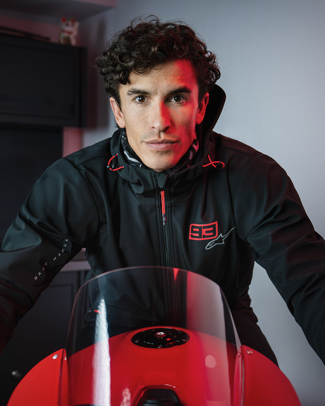 MM93 Radium Tech - Black Motorcycle Jacket | Alpinestars®