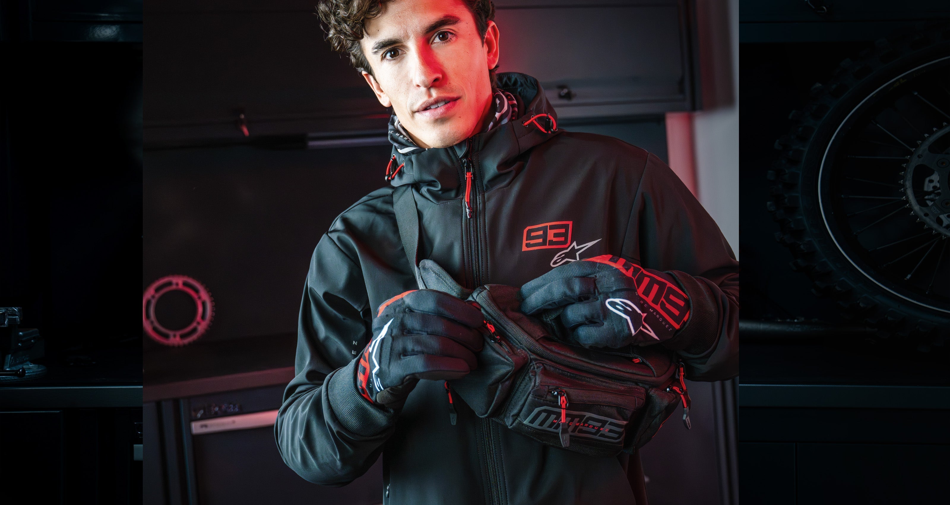 MM93 Waist Bag - Black Motorcycle Bag | Alpinestars®