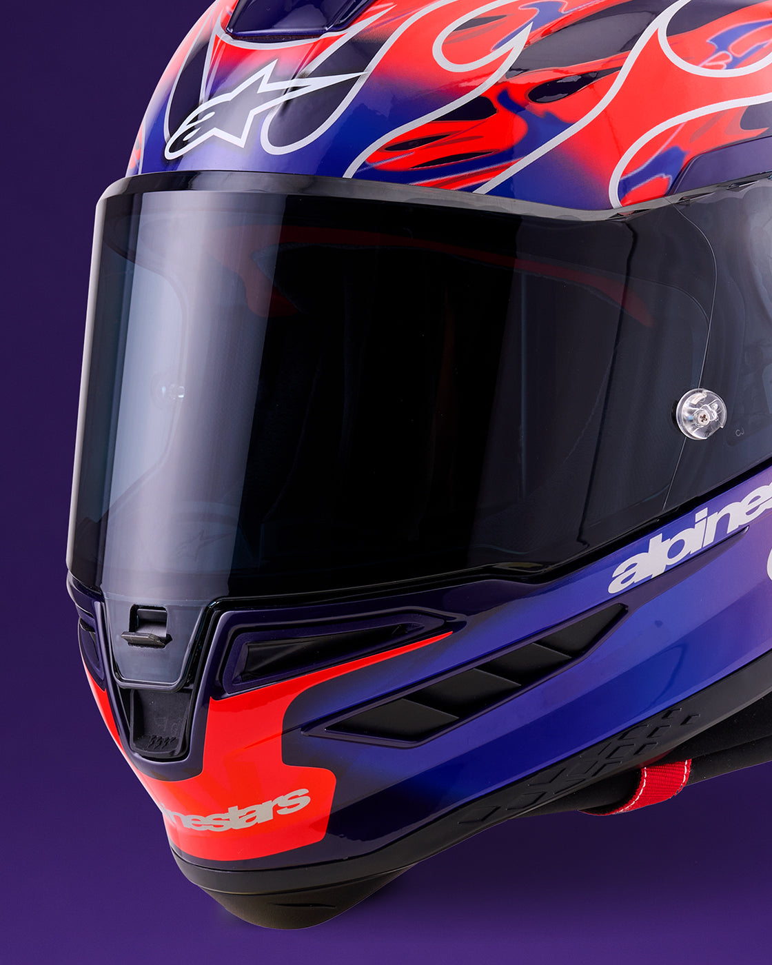 Supertech R10 LE Flyte - Purple Motorcycle Helmet | Alpinestars®