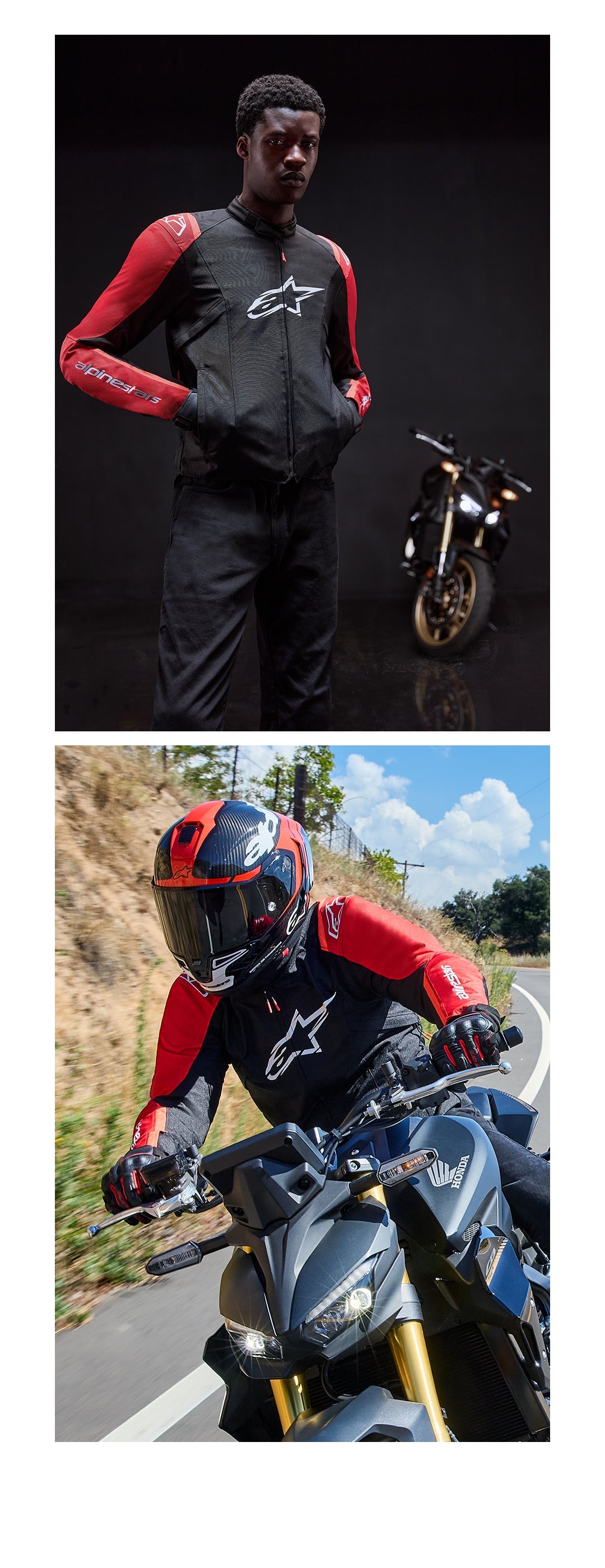 T-SPS V2 Waterproof - Black Motorcycle Jacket | Alpinestars®